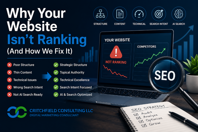 Why Your Website Isn't Ranking and How We Fix It